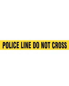 (10 Rolls/Case) POLICE LINE DO NOT CROSS Barricade Safety Tape