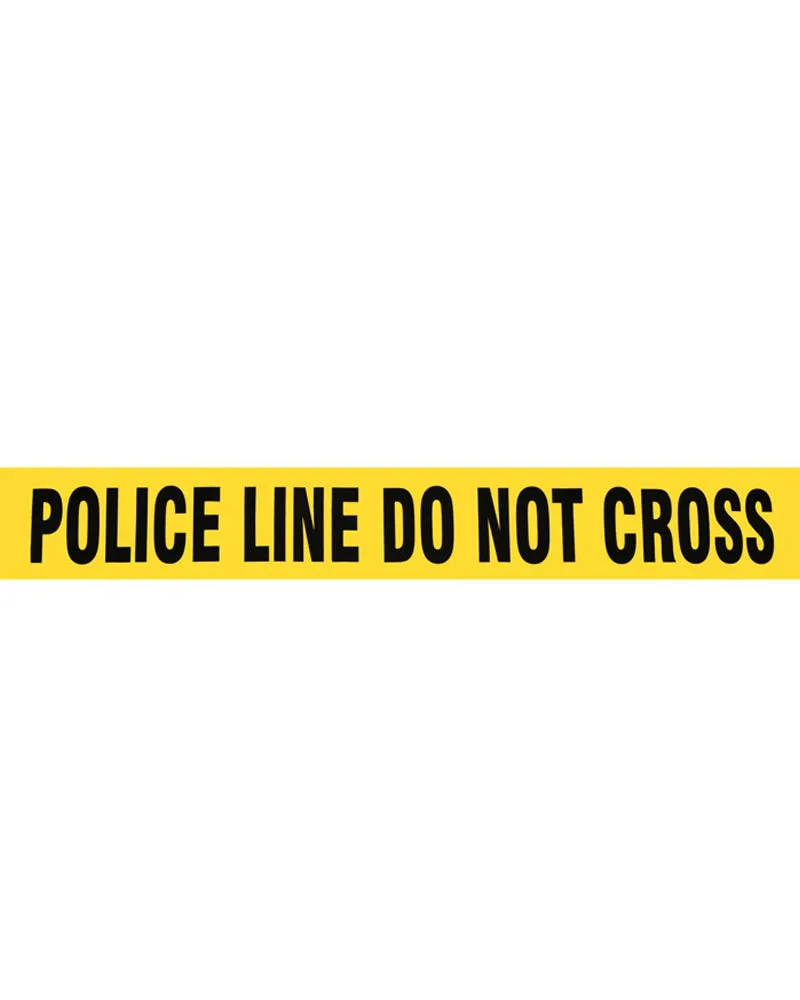 (10 Rolls/Case) POLICE LINE DO NOT CROSS Barricade Safety Tape