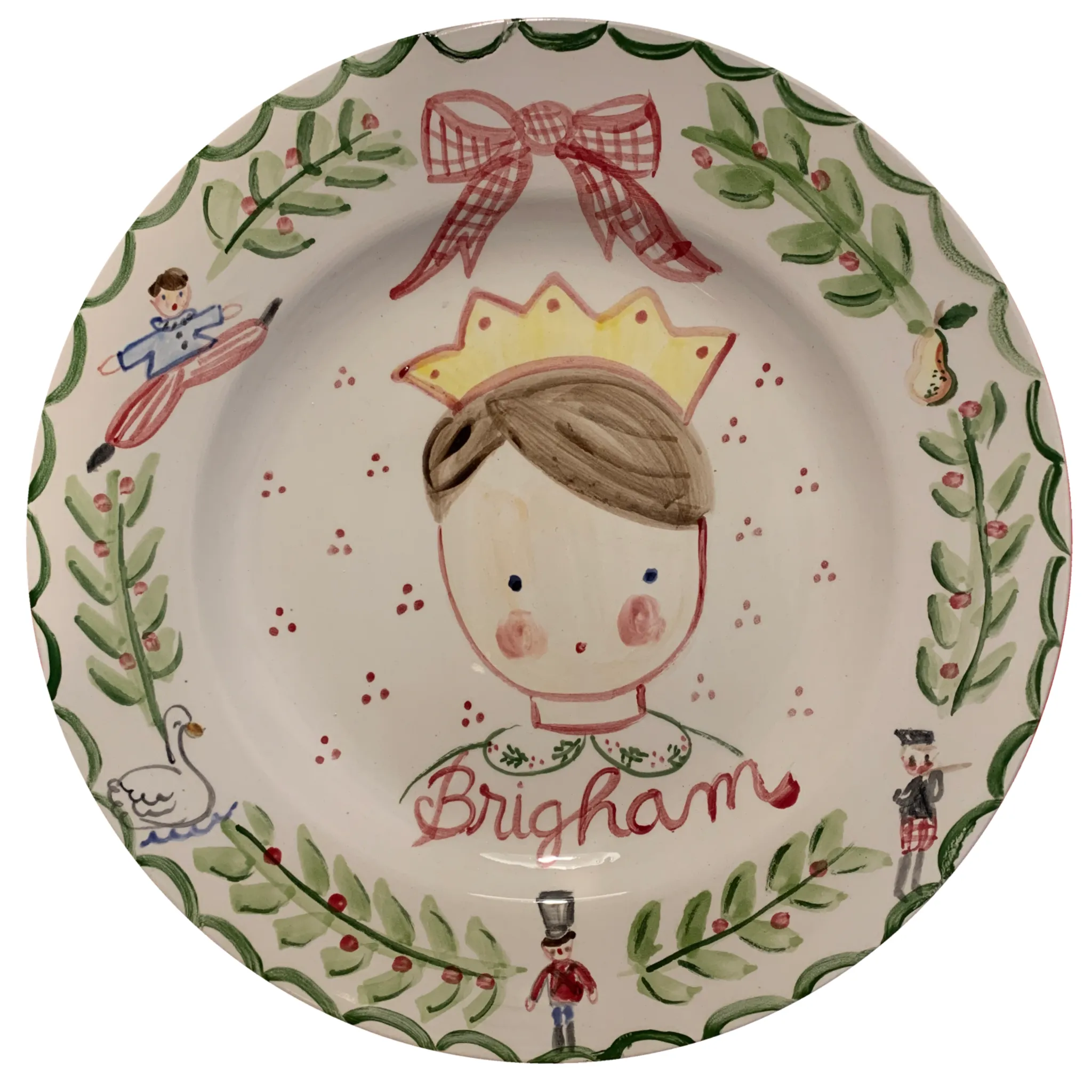 12 Days of Christmas Plate - Fritz