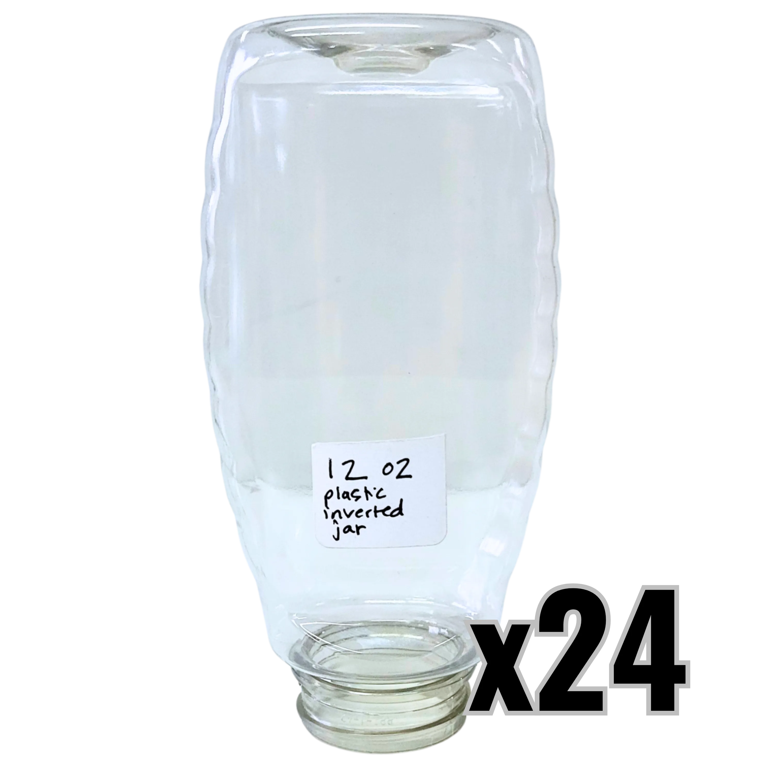 12 oz Plastic Inverted Honey Jar