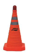 18" SAFETY CONE -COLLAPSIBLE