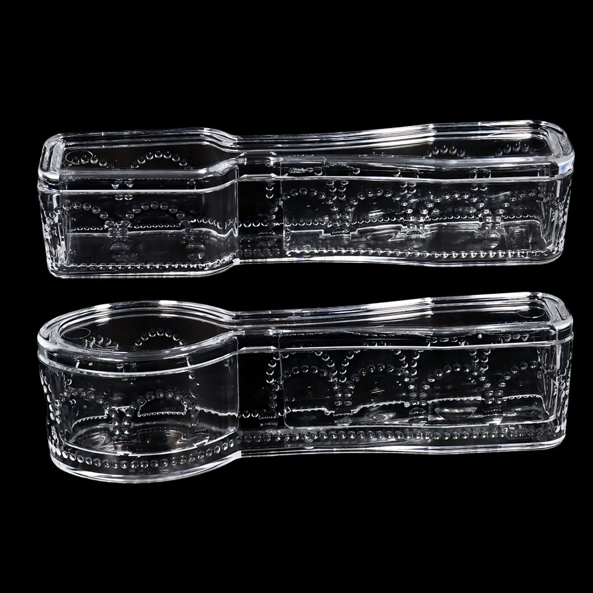 2 Piece Acrylic Cutlery Holder