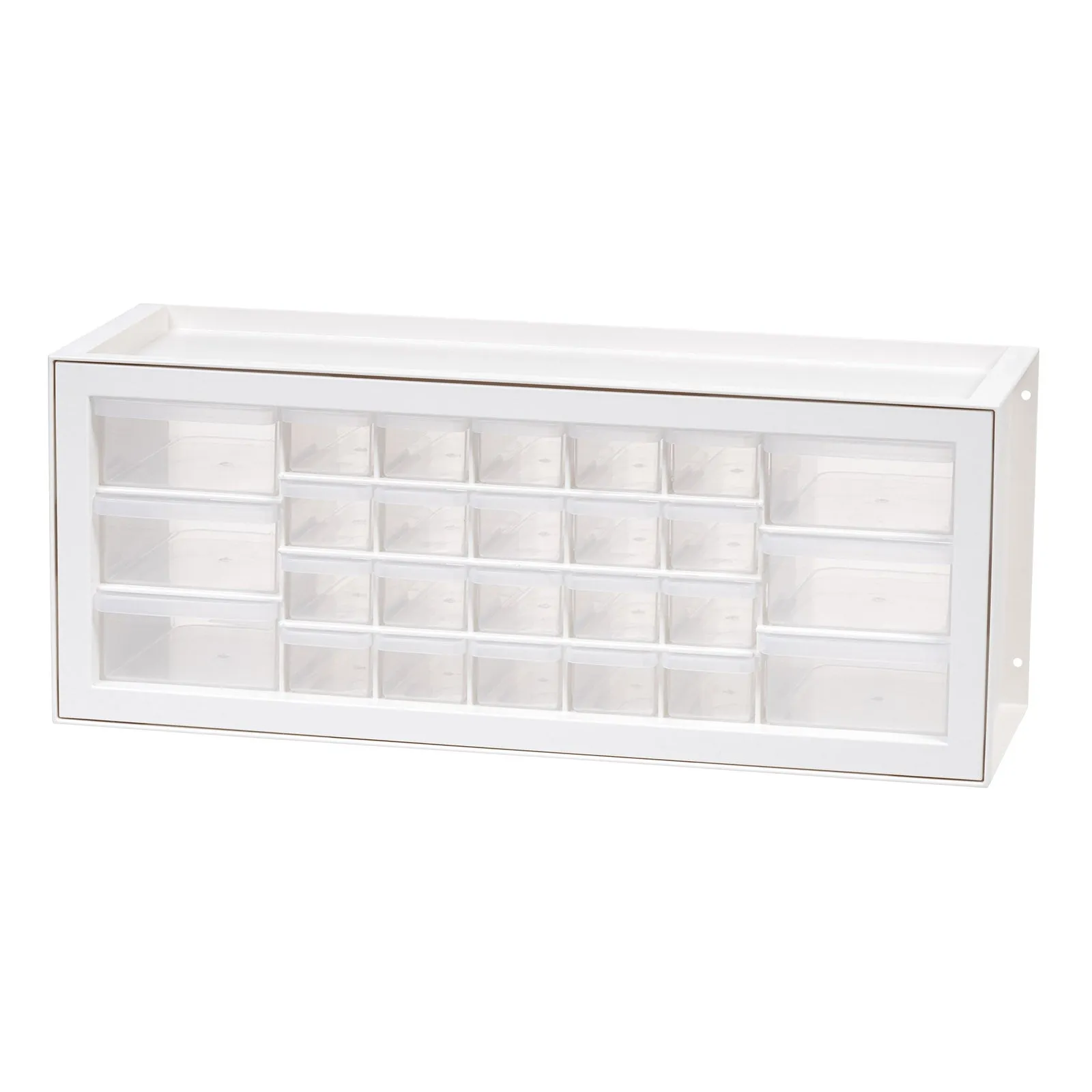 26 Drawer Sewing and Craft Parts Cabinet, White