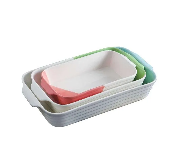 3 Pc Bakeware Set Rectangular