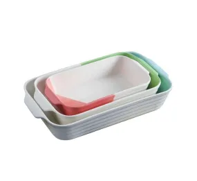 3 Pc Bakeware Set Rectangular