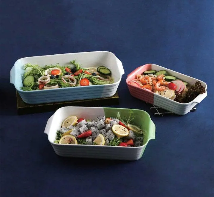 3 Pc Bakeware Set Rectangular