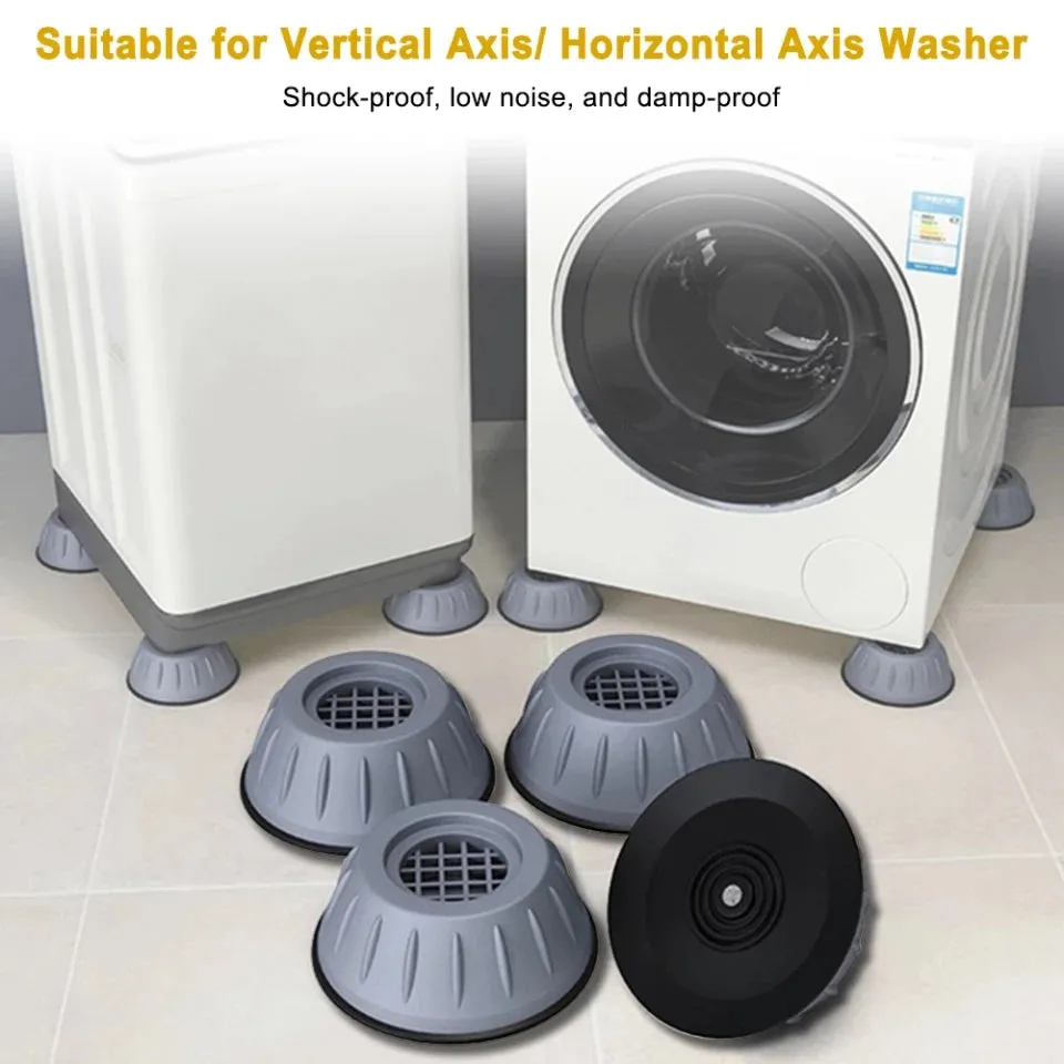 4 Pcs Anti Vibration Washing Machine Feet Pads Non-Slip Mat