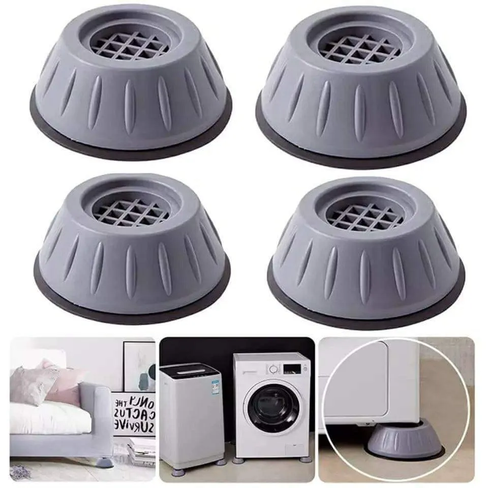 4 Pcs Anti Vibration Washing Machine Feet Pads Non-Slip Mat