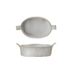 7 oz. Stoneware Mini Baker with Handles