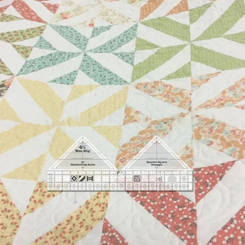 90 Degree Double-Strip Quilt Ruler