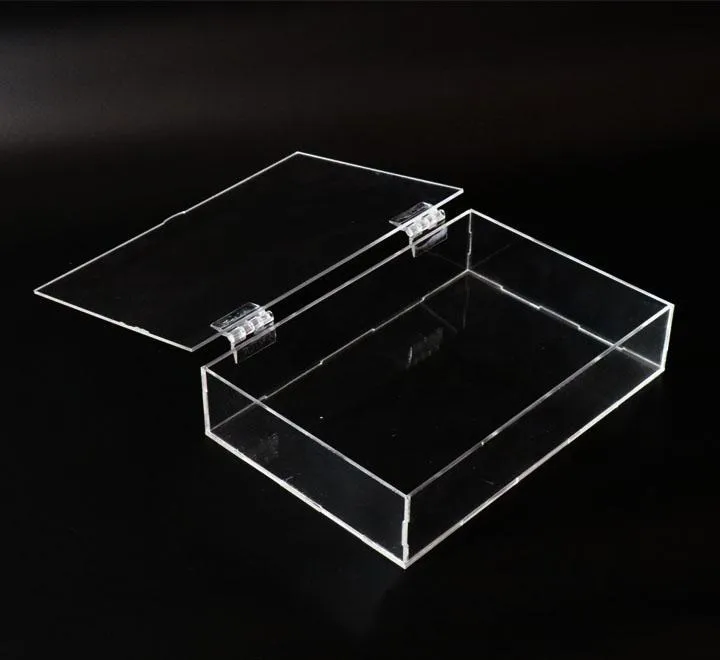 Acrylic Rectangular Snacks Candy Display Box 30x20 cm