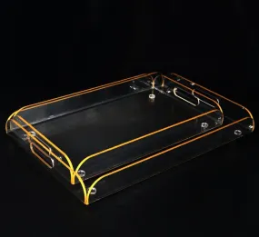 Acrylic Tea Tray Coffee Table Breakfast Tray