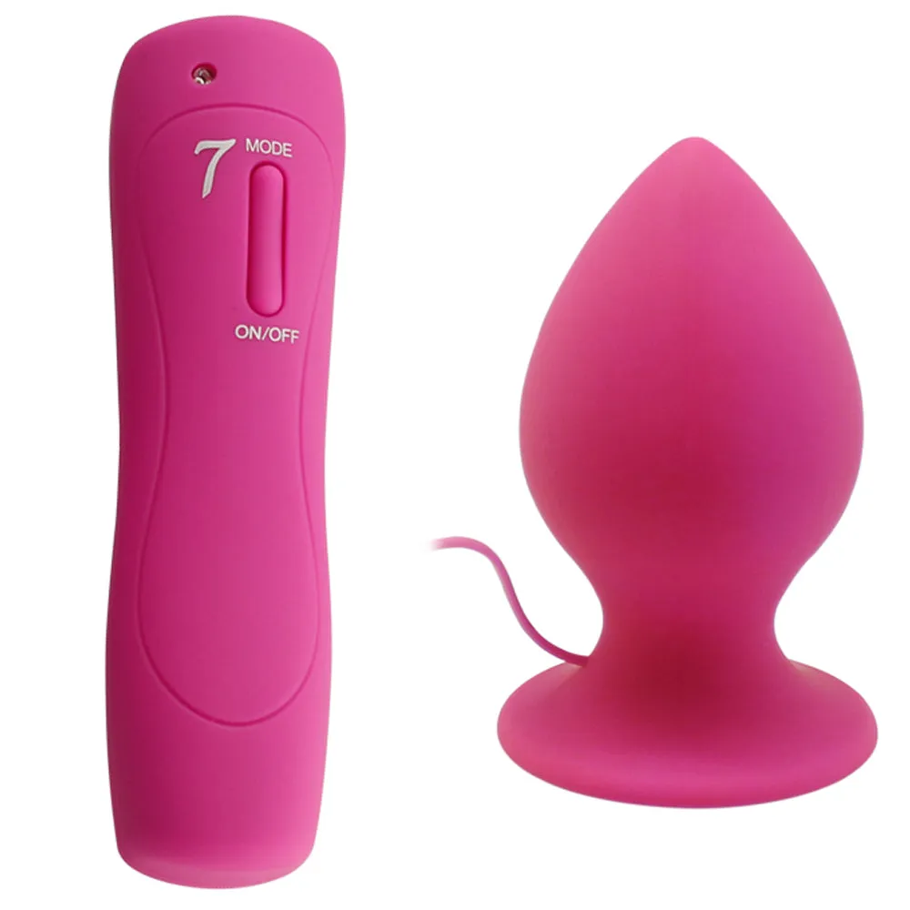 Aphrodisia 7 Mode Vibrating Anal Plug - Large