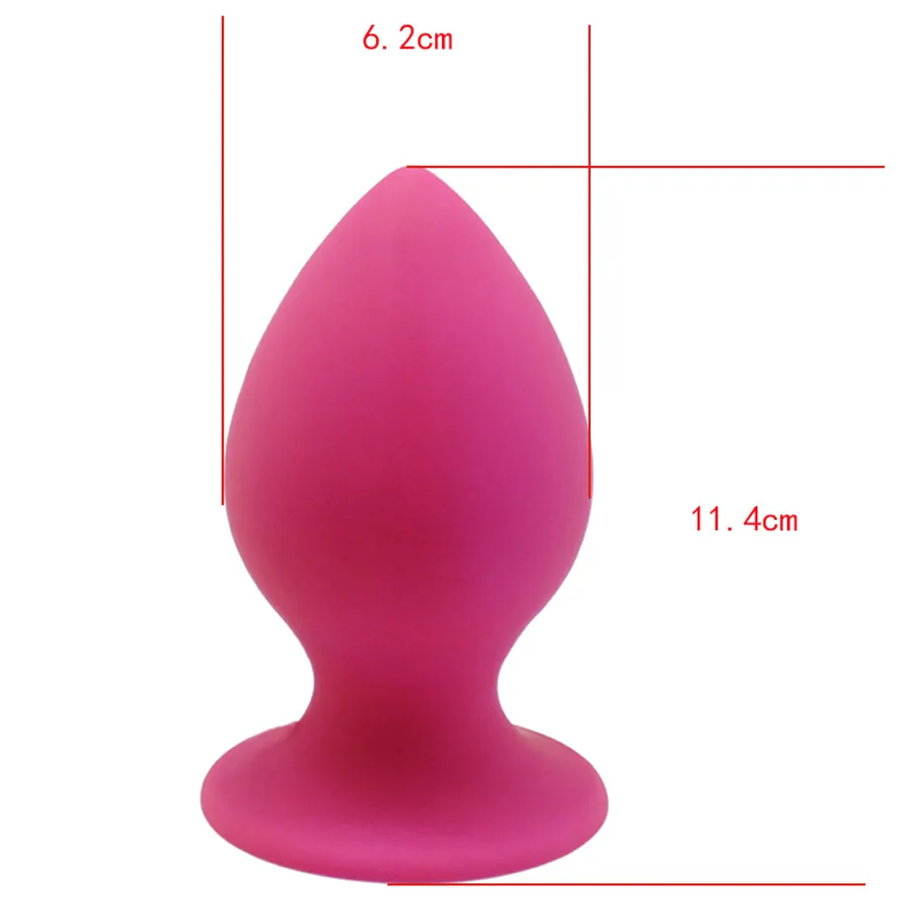 Aphrodisia Anal Plug With Suction Cup - XL