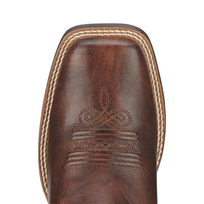 Ariat Round Up Wide Square Toe Western Boot