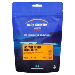 Back Country Cuisine Freeze Dried Food - Instant Mixed Vegetables