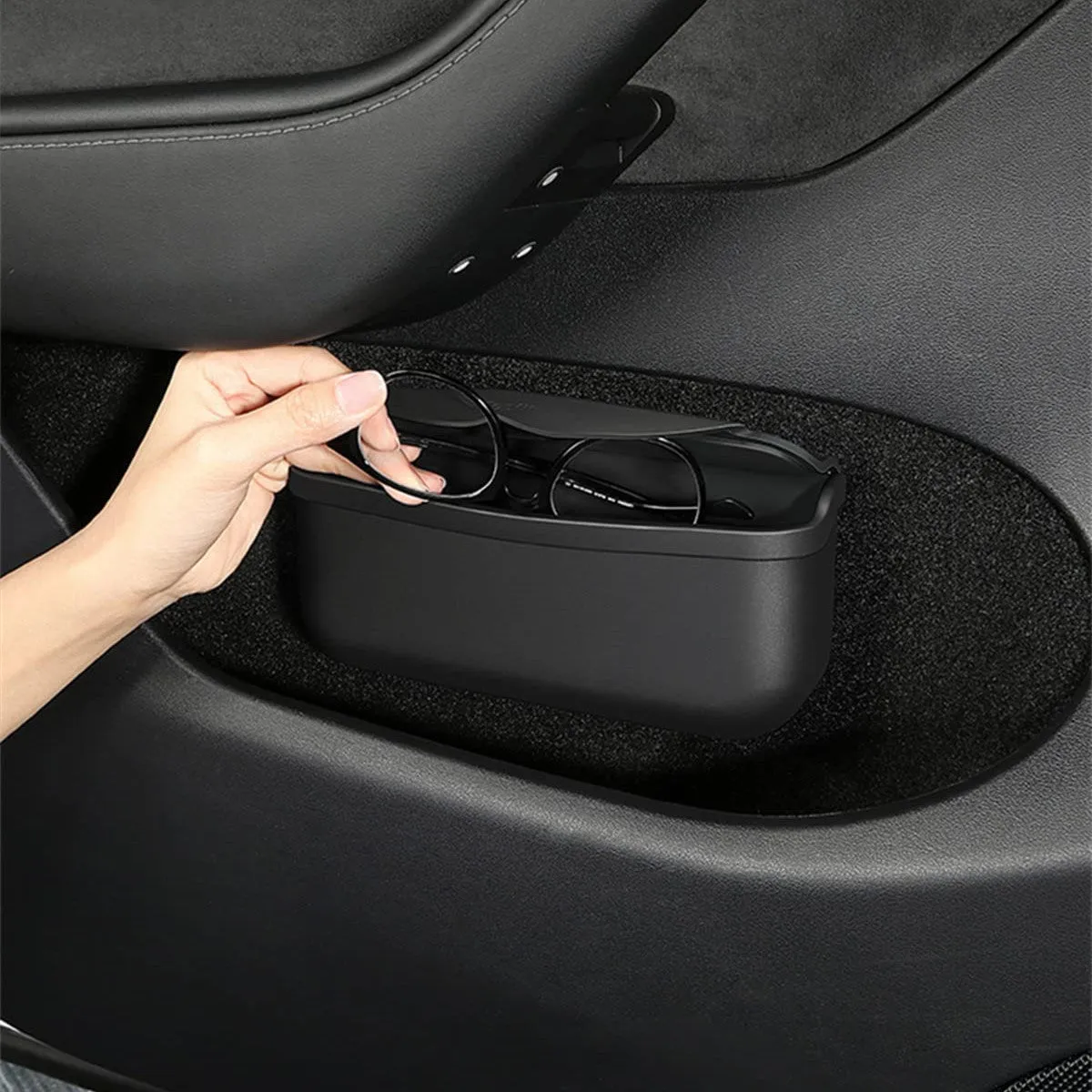 Backseat Silicone Storage Box for Tesla Model Y/3 2017-2024