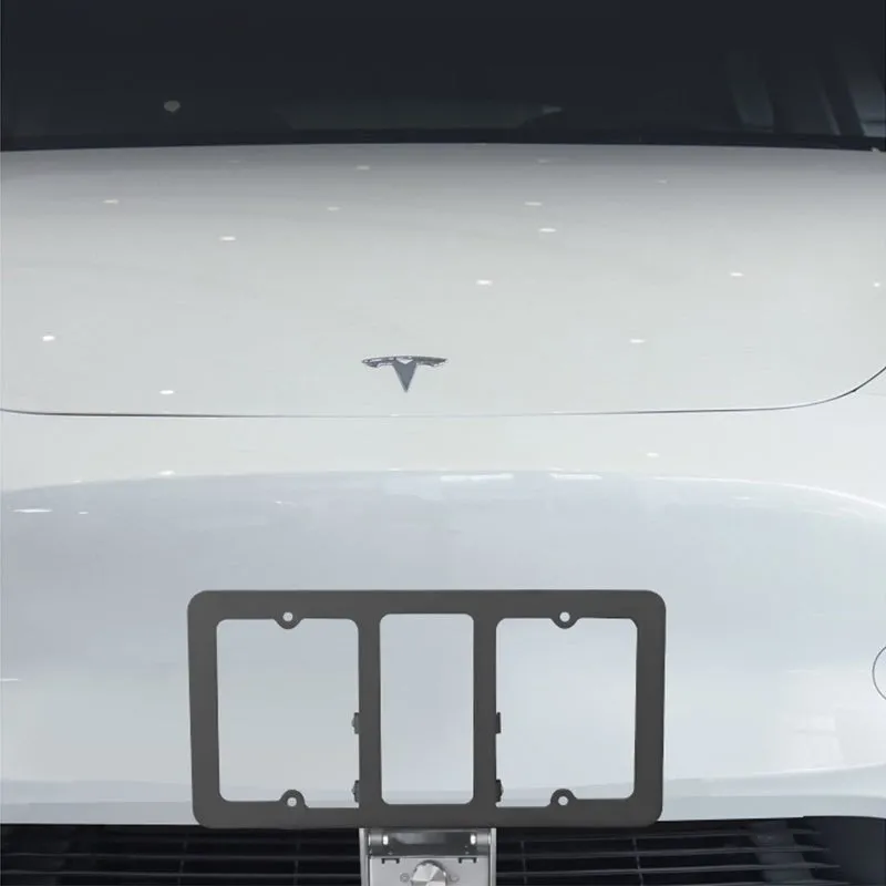 Black License Plate Frame for Tesla Model 3/Y