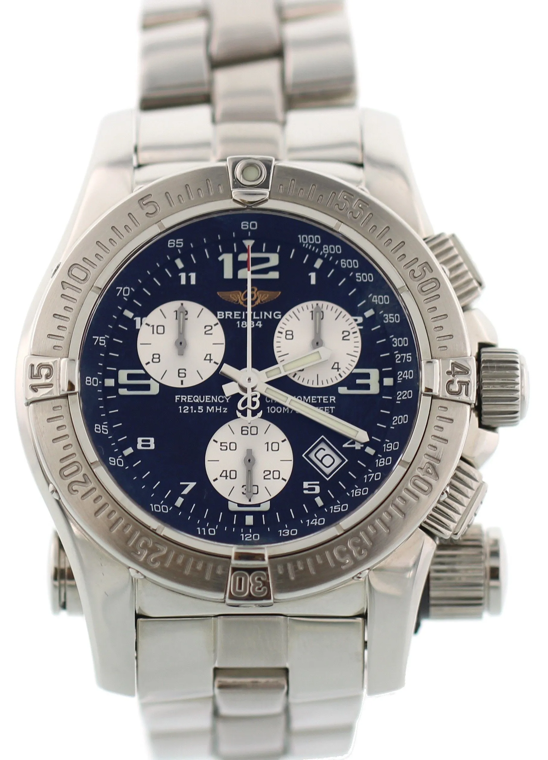 Breitling Emergency Mission Chronograph A73321 Full Set Box & Papers