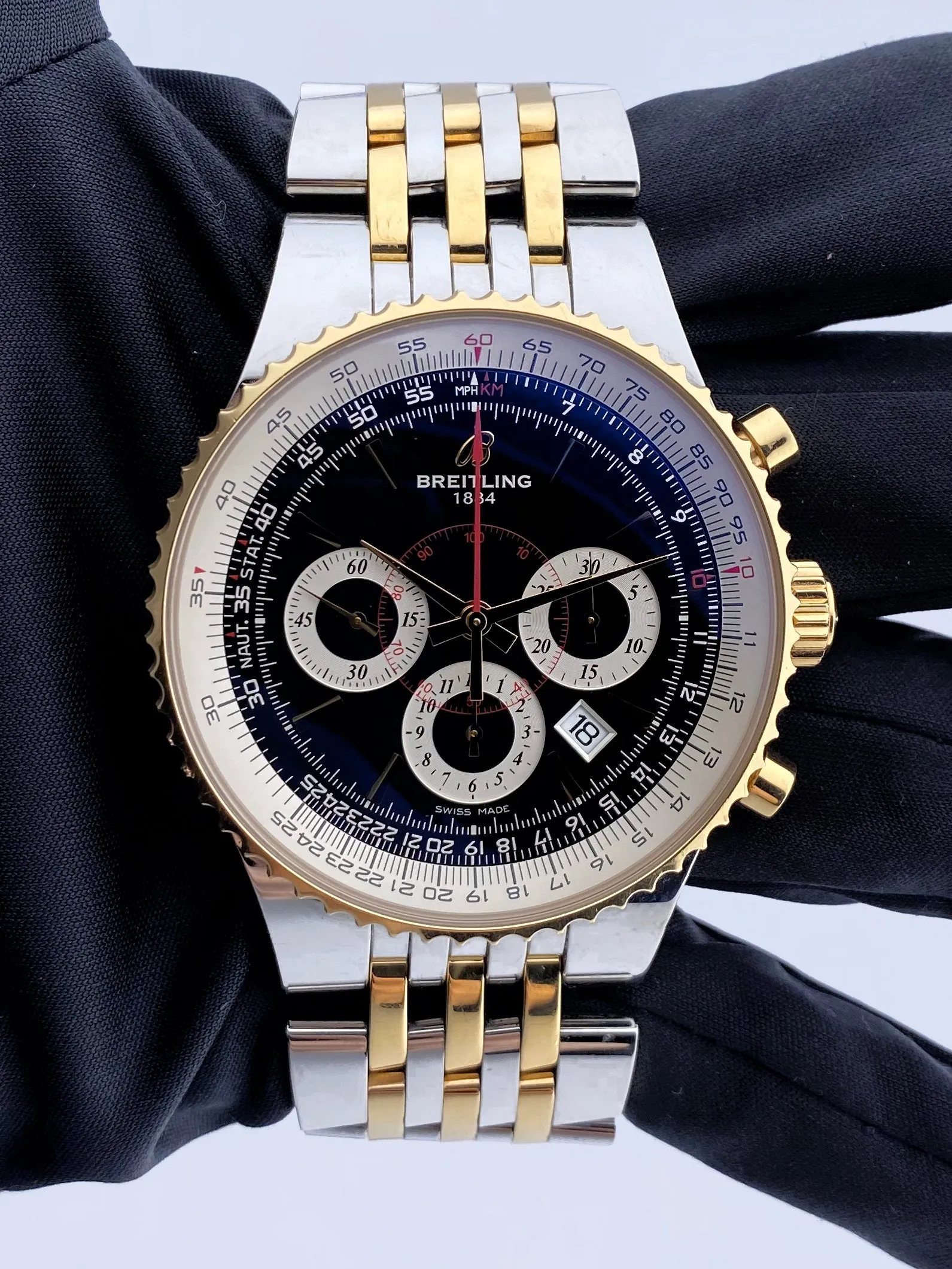 Breitling Montbrillant 47 Limited Edition C23352 Box Papers