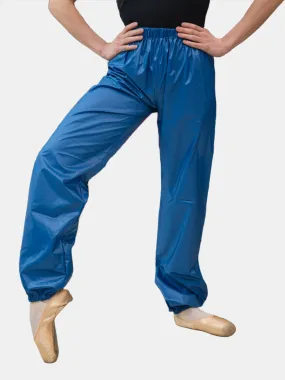 Bright Blue Warm-Up Dance Trash Bag Pants MP5003