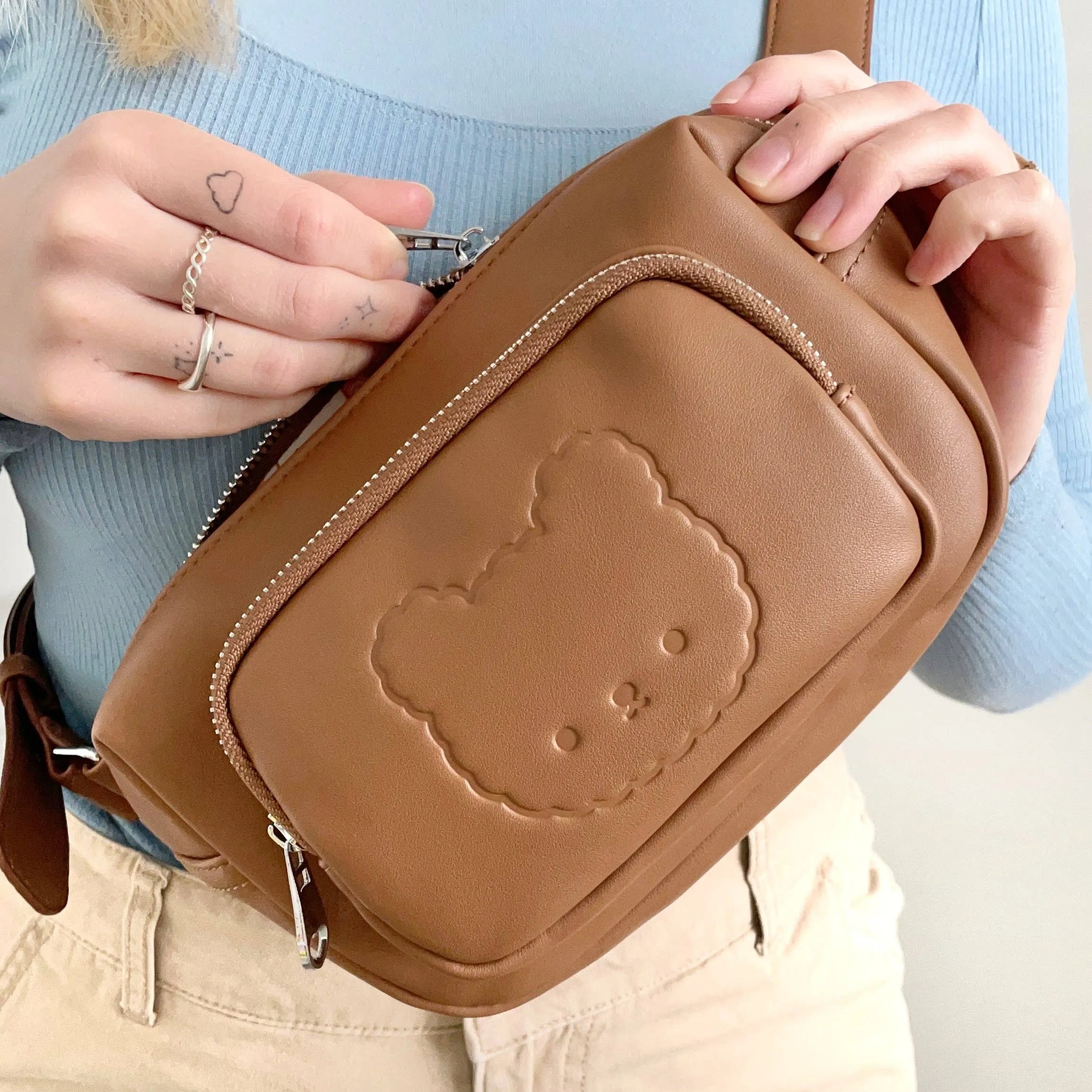 Brown Fujibee Fanny Pack