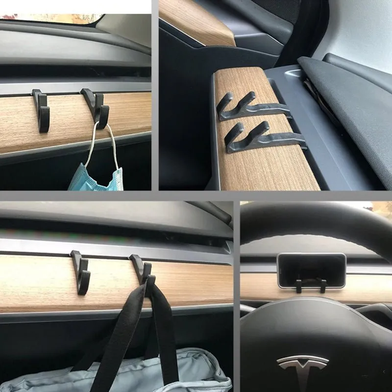 Car Dashboard Hooks For Tesla Model 3/Y 2021-2023