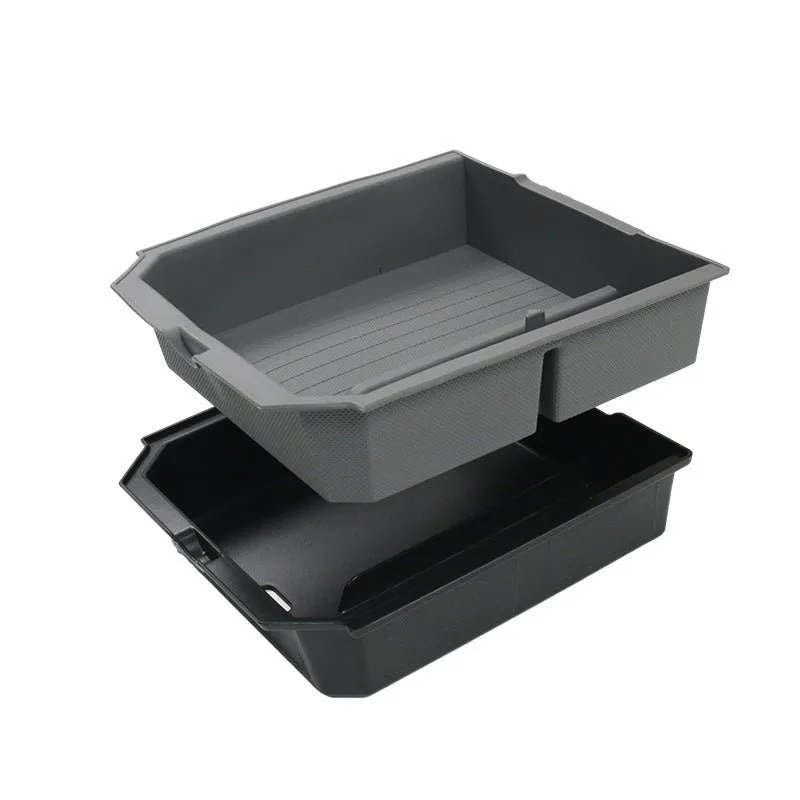 Center Front Storage Box Double-Layered  for Tesla Model 3 Highland