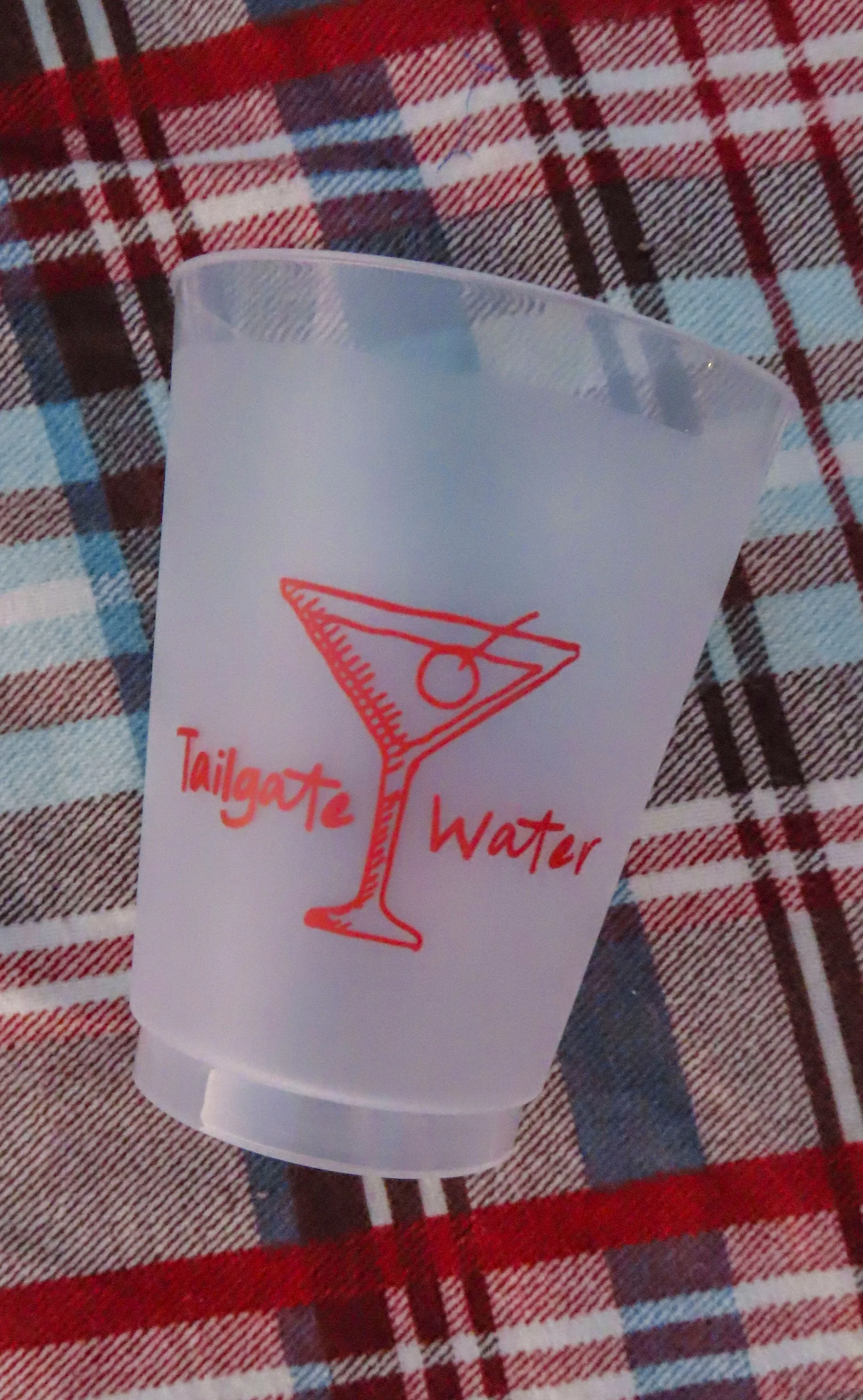 charlie southern: tailgate water cup