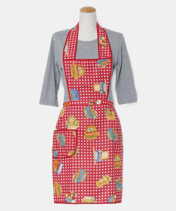 Checkered Jam Apron