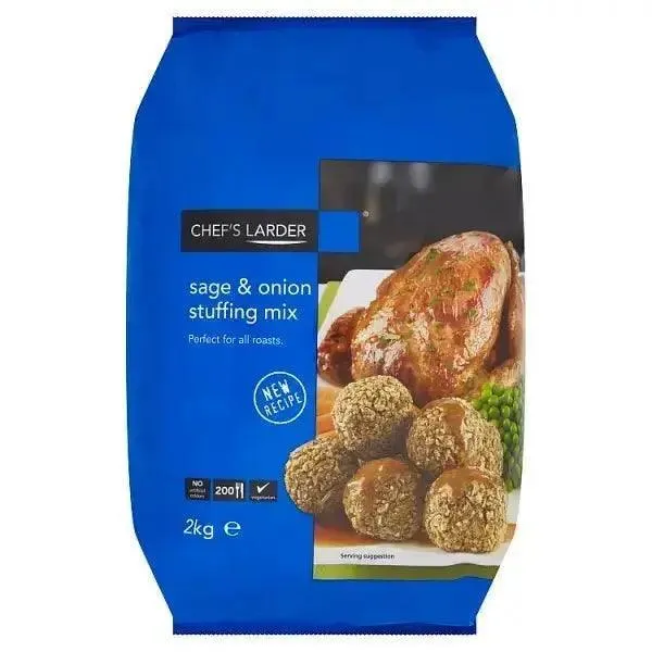 Chef's Larder Sage and Onion Stuffing Mix 2kg