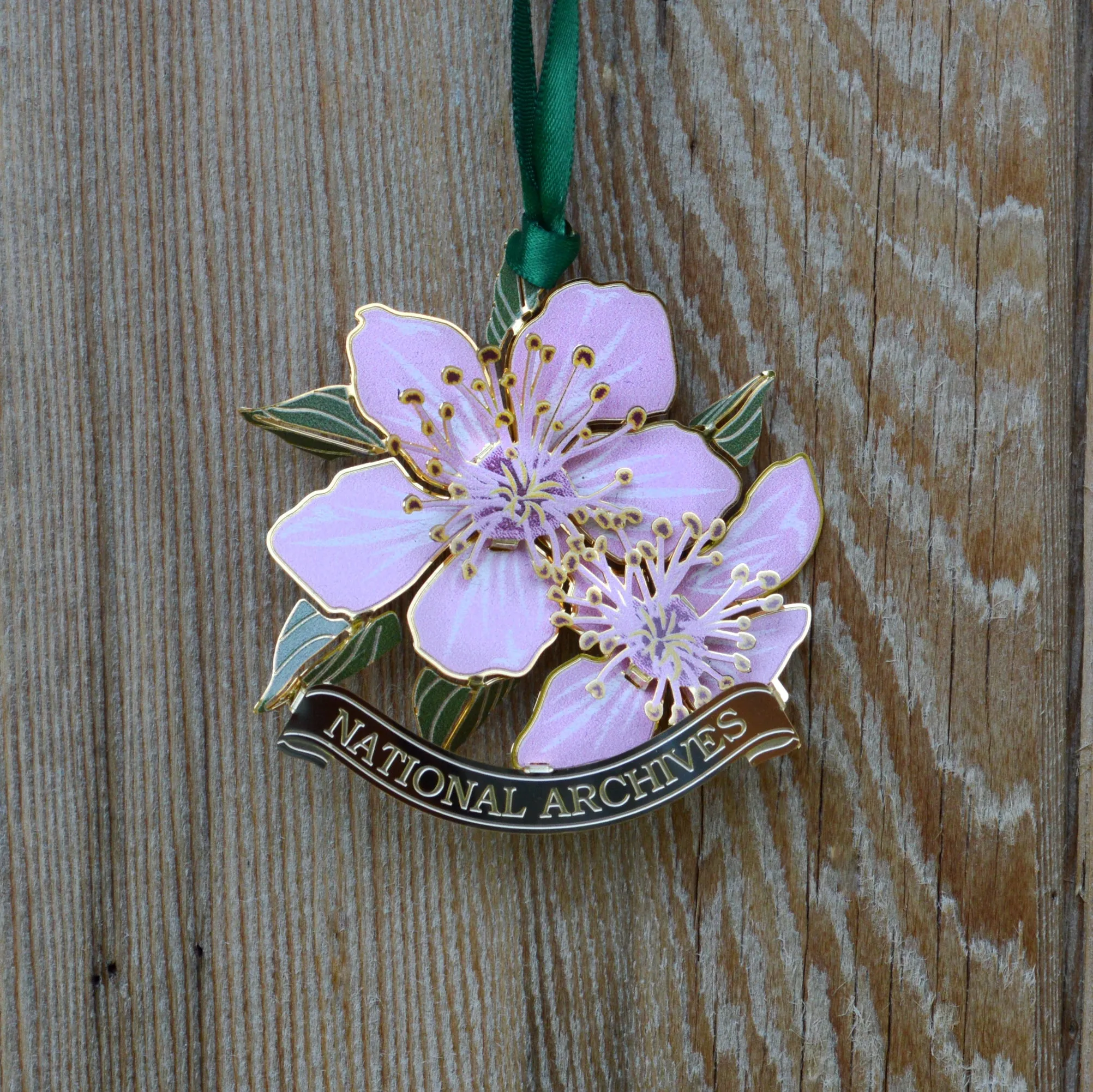 Cherry Blossom National Archives Ornament