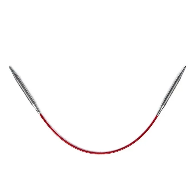 ChiaoGoo Red Steel Circulars - Fixed Shorties