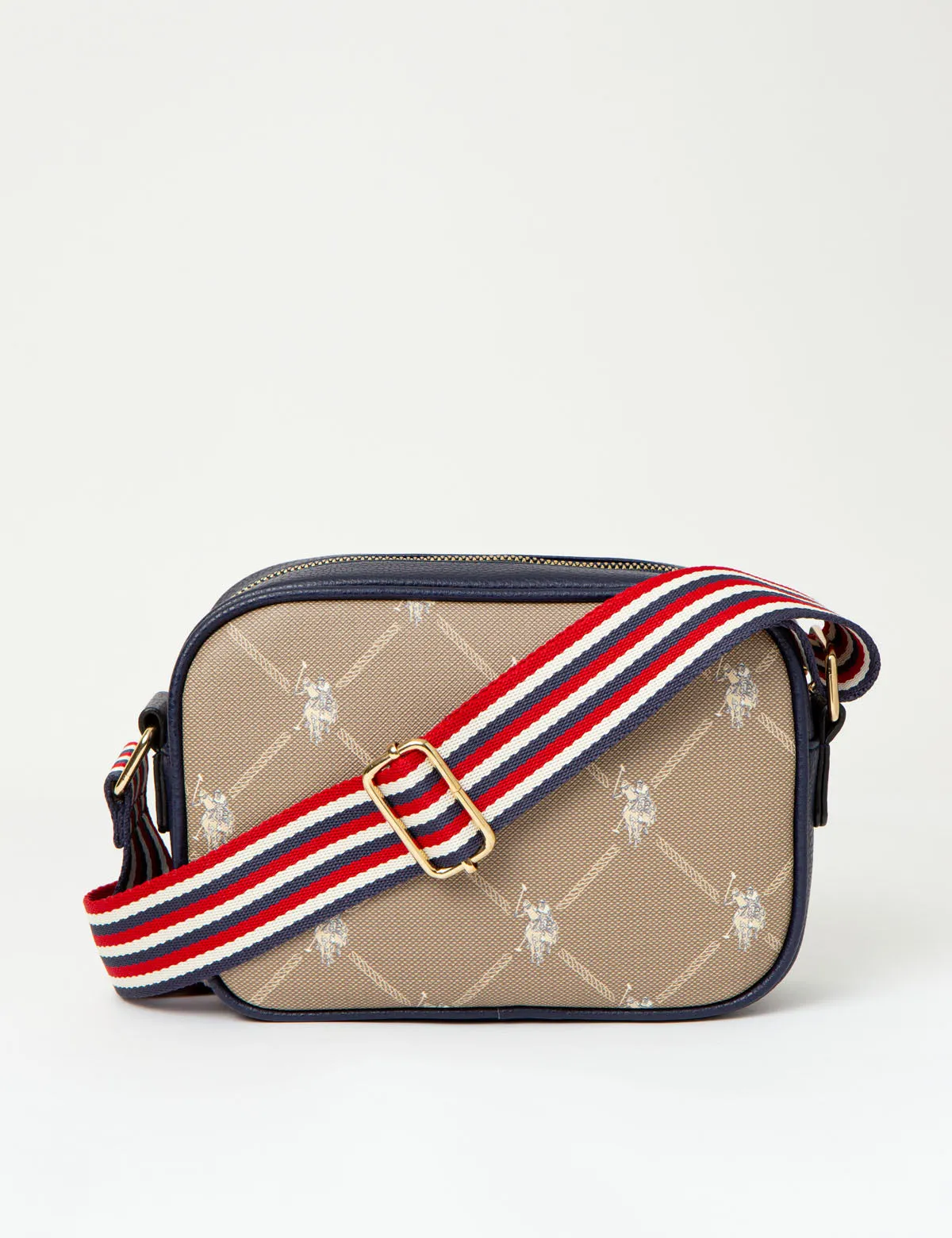 CLASSIC SIGNATURE PRINT CROSSBODY BAG