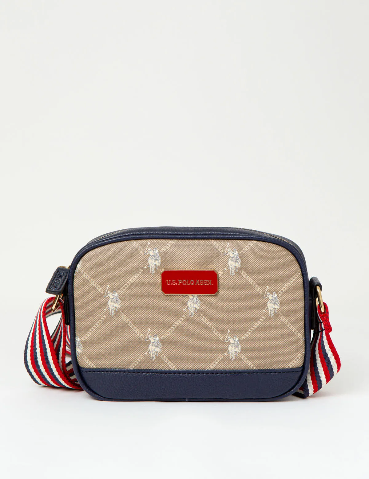 CLASSIC SIGNATURE PRINT CROSSBODY BAG