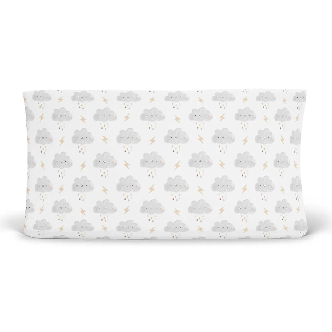 Cloudy Cuddles Changing Pad Cover