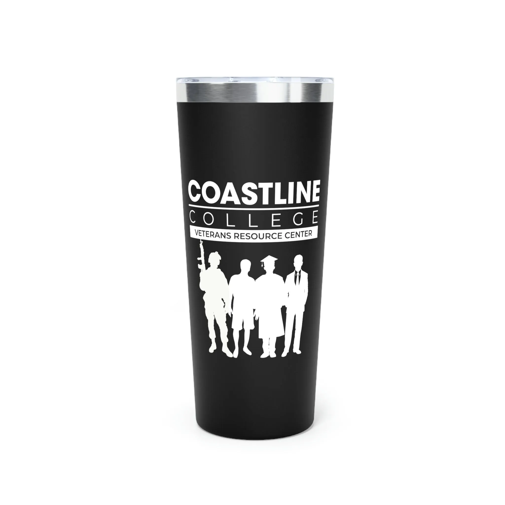 Coastline Veterans Resource Center Copper Vacuum Insulated Tumbler, 22oz