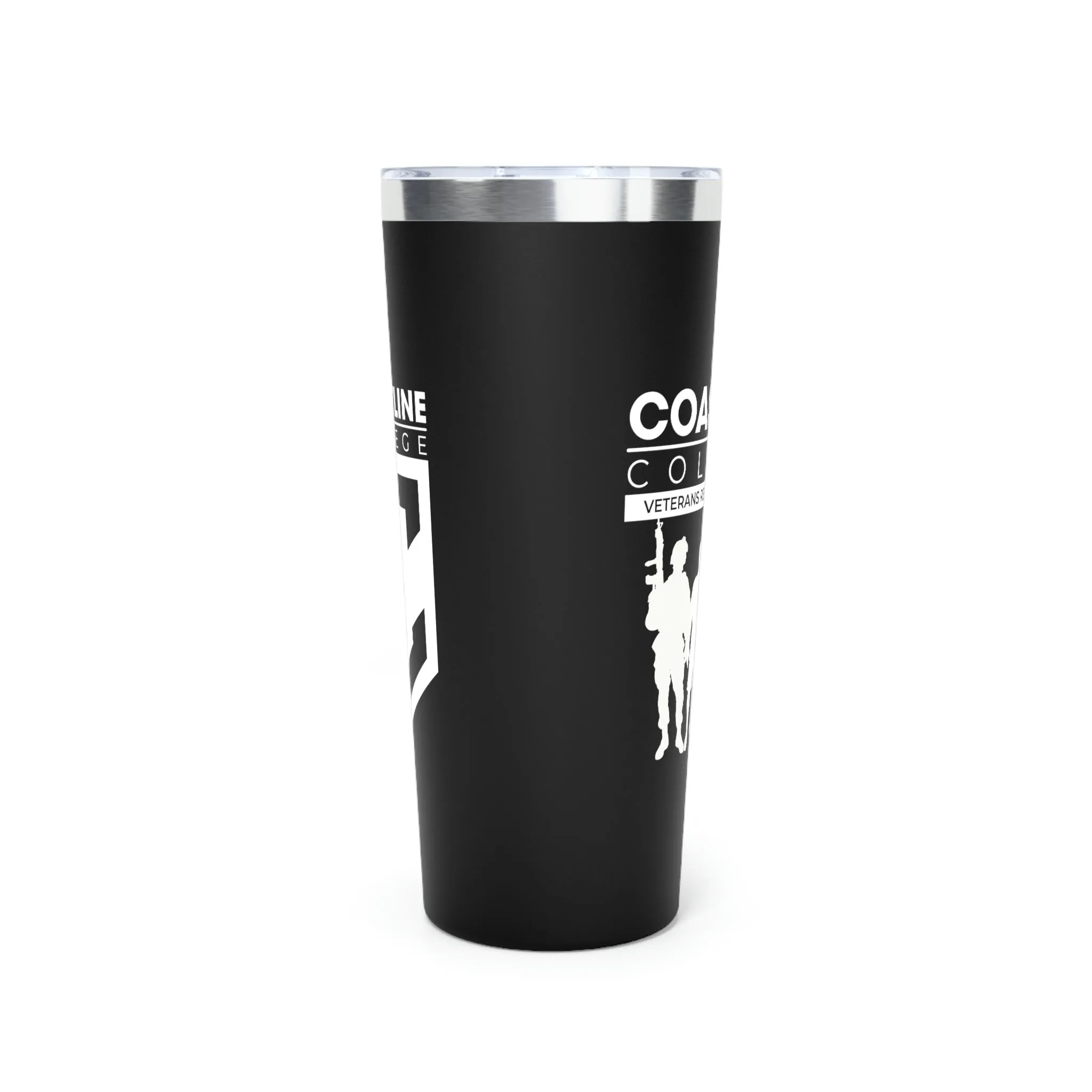 Coastline Veterans Resource Center Copper Vacuum Insulated Tumbler, 22oz