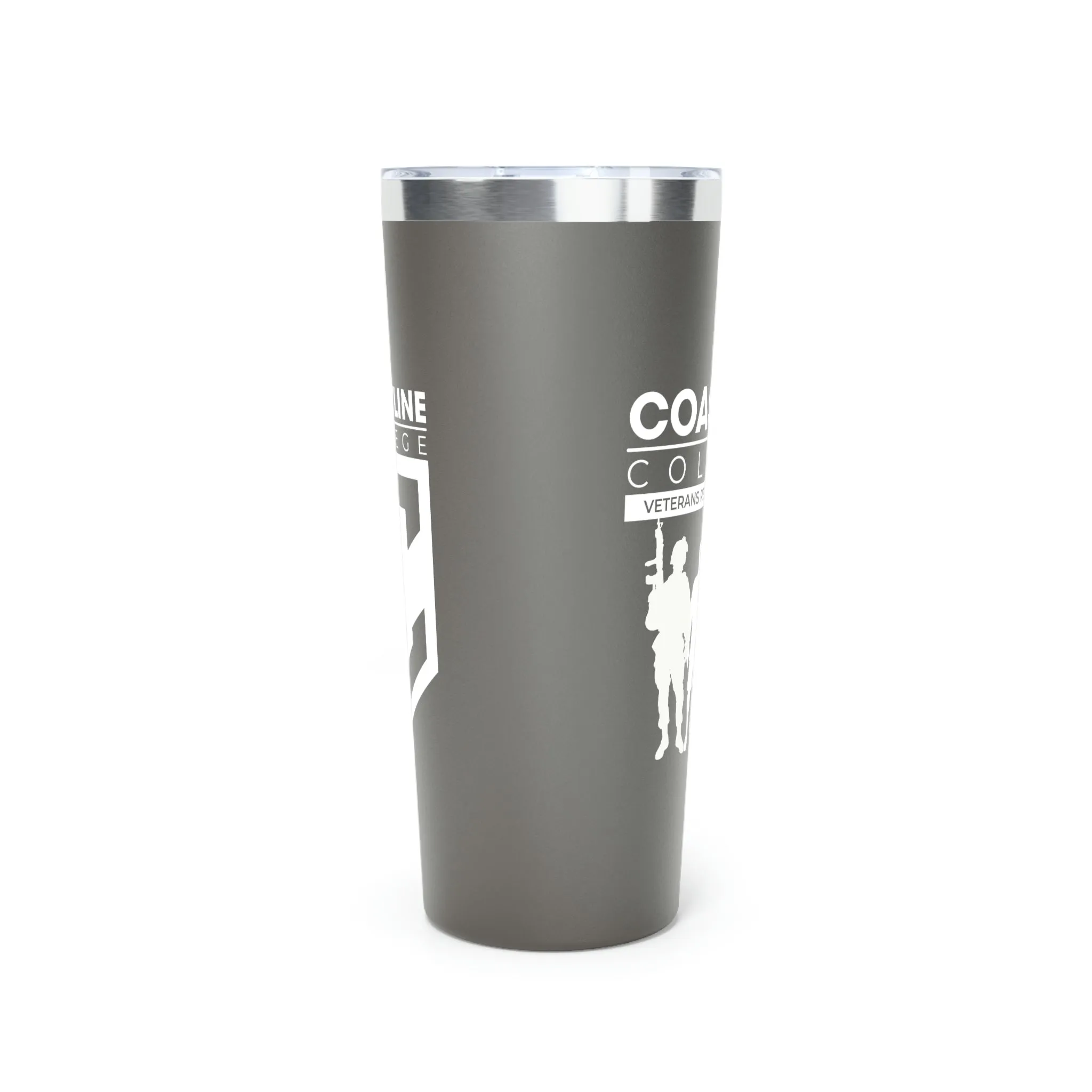 Coastline Veterans Resource Center Copper Vacuum Insulated Tumbler, 22oz