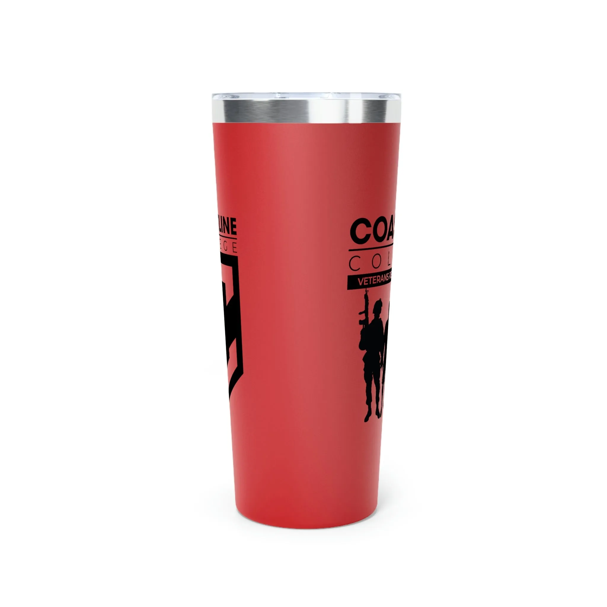 Coastline Veterans Resource Center Copper Vacuum Insulated Tumbler, 22oz