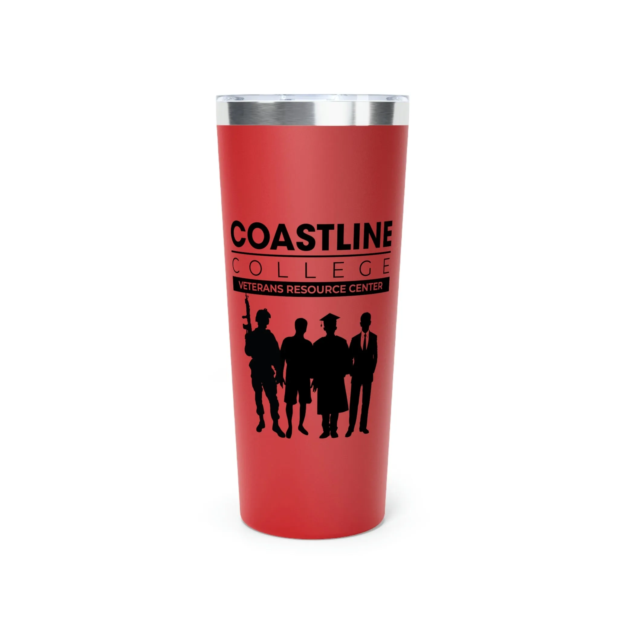 Coastline Veterans Resource Center Copper Vacuum Insulated Tumbler, 22oz