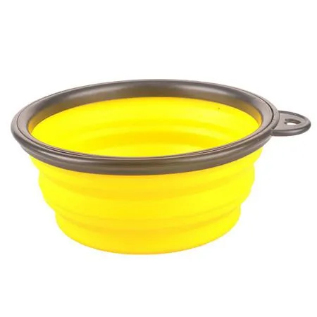 Collapsible Silicone Dog Bowl