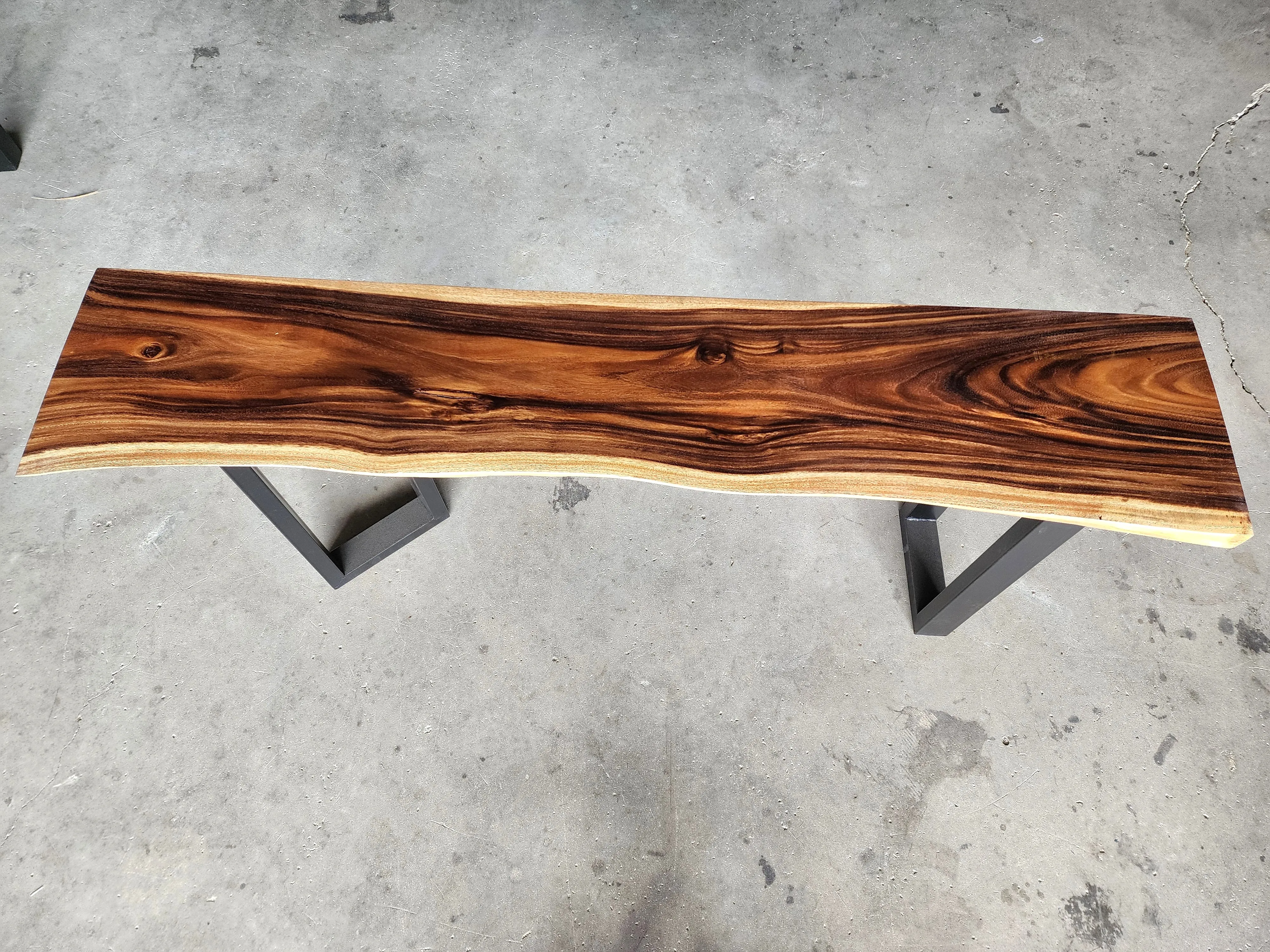 Console hallway Table, generous 1.8 Meter 180 cm length 100% unique designed  by nature._Table OS35