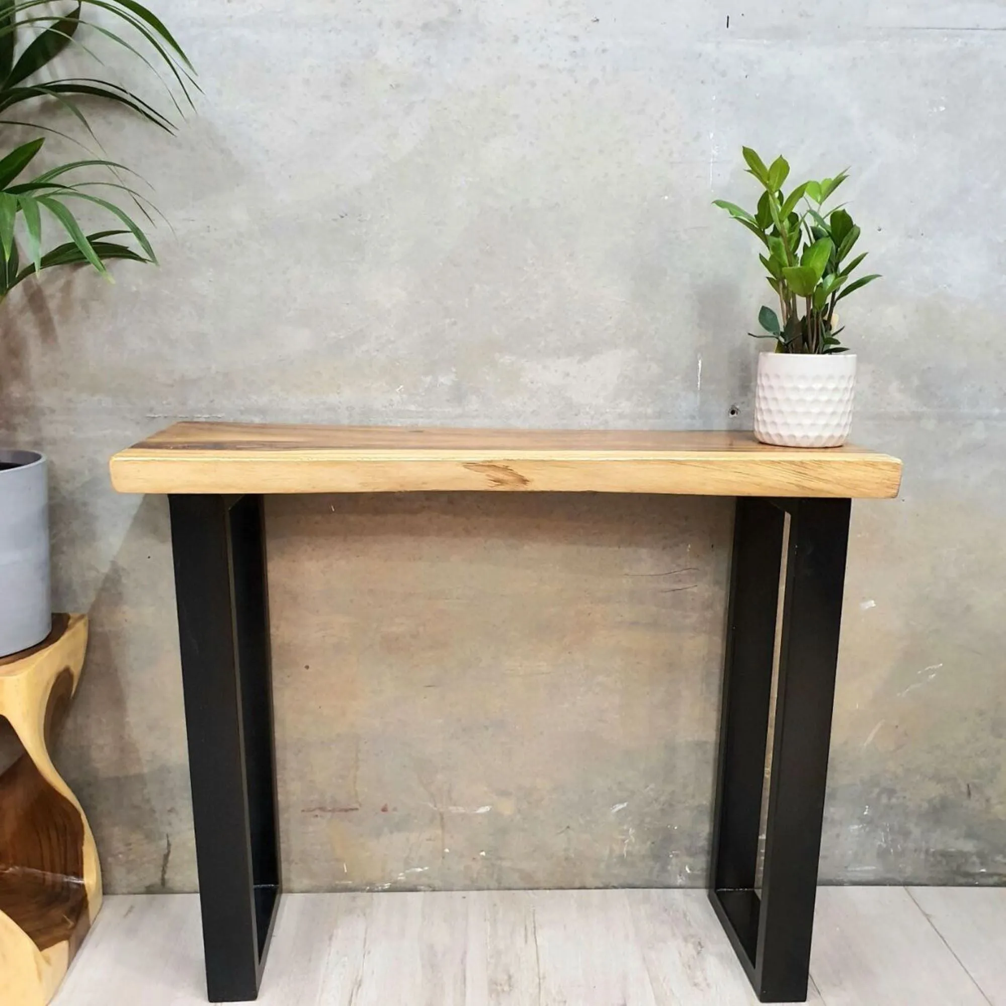 Console Table, Hallway Table Raintree Wood 1 Meter 100cm (Model OS1)