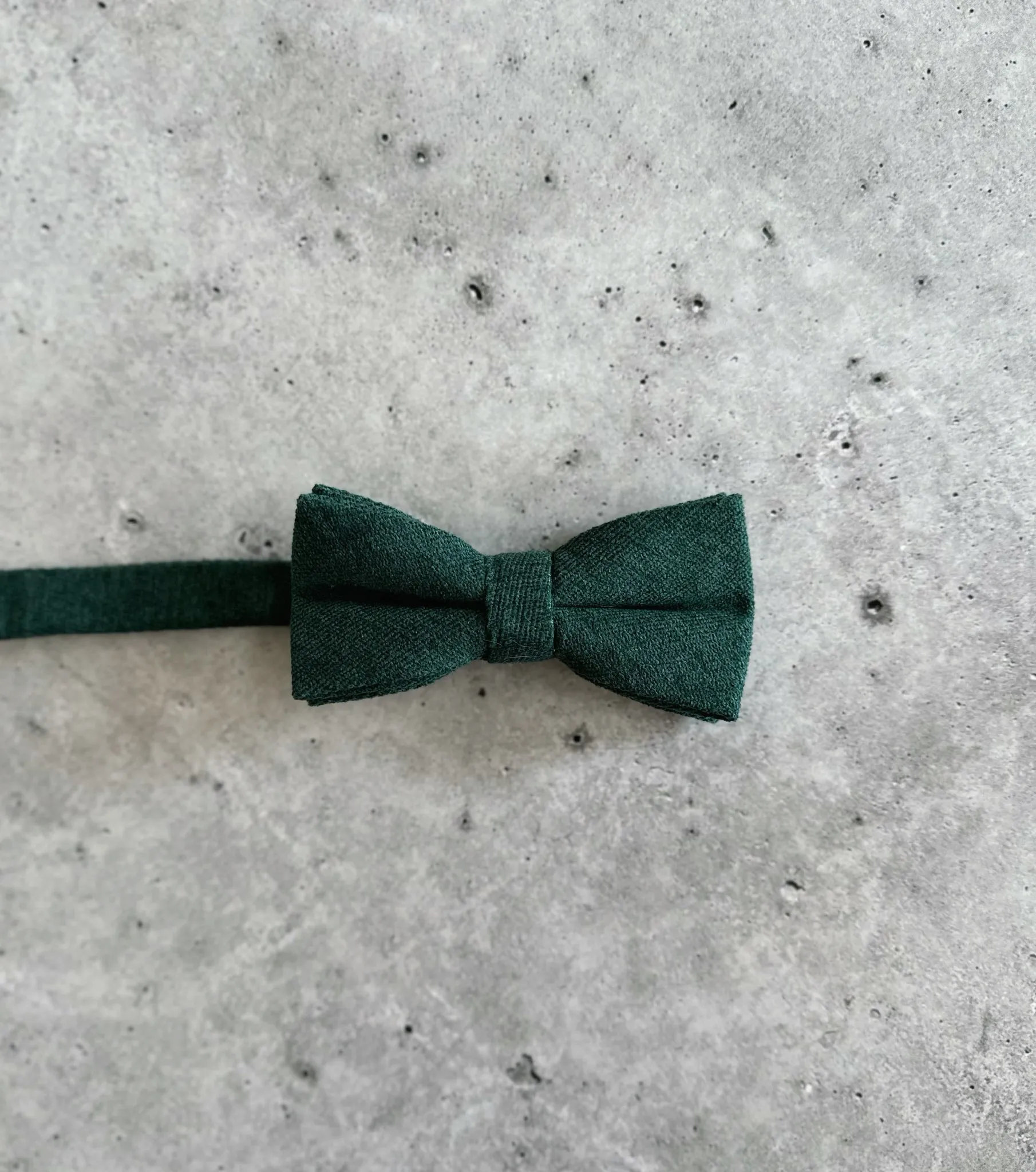 Dark Green Cotton Pocket Square