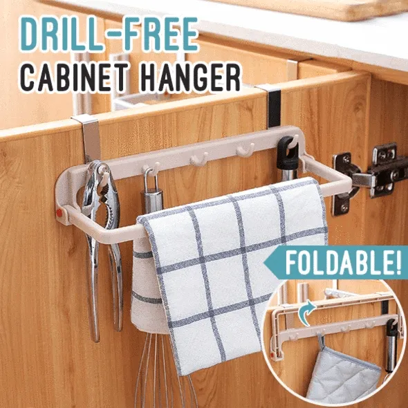 Drill-free Folding Storage Hanger