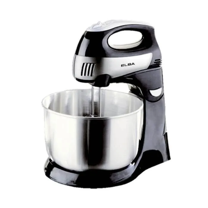 Elba ESMB-9925(SS) Stand Mixer 300W 4.2L SS Bowl Black