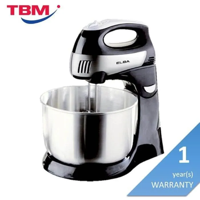 Elba ESMB-9925(SS) Stand Mixer 300W 4.2L SS Bowl Black