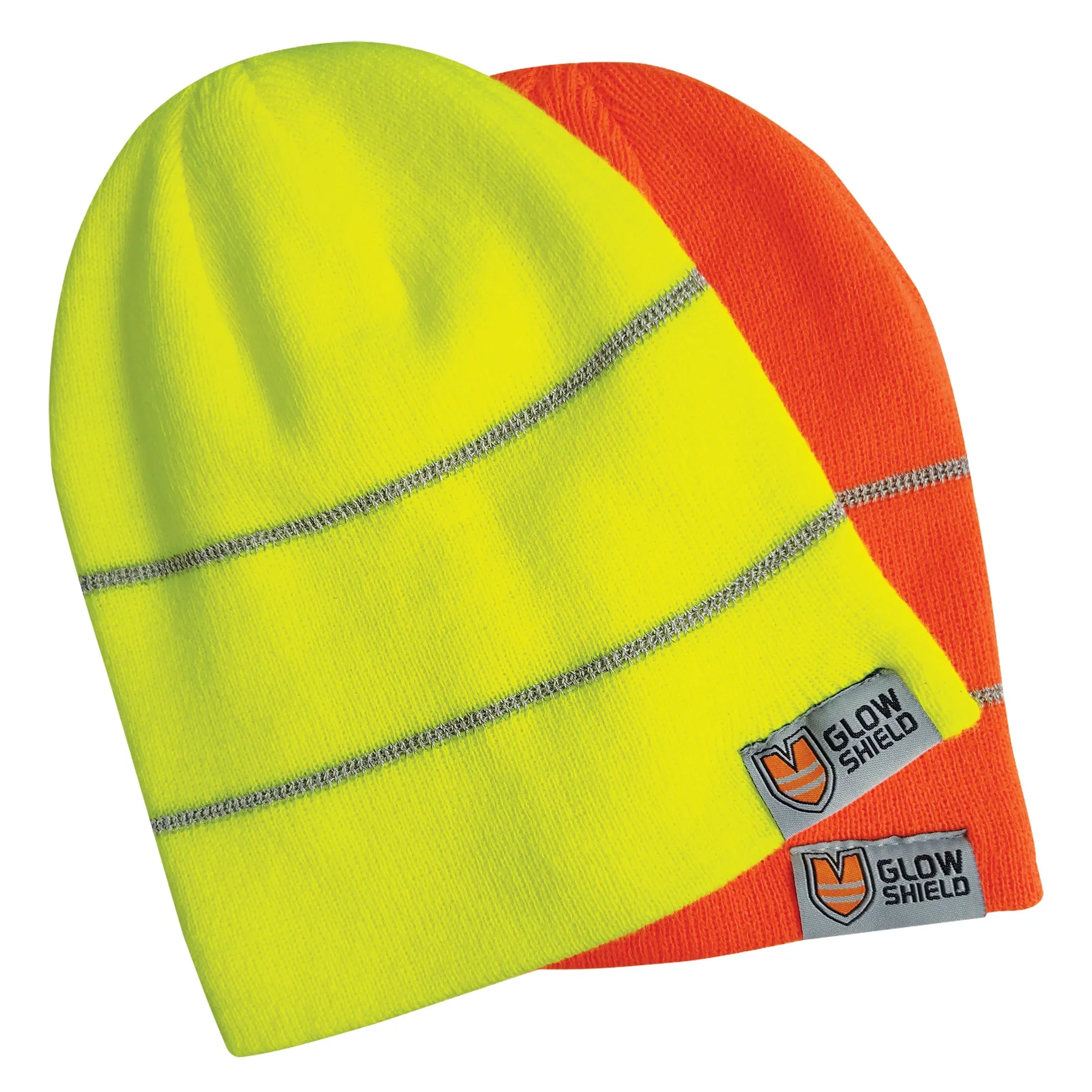 Glows Shield Hi-Viz Safety Beanie