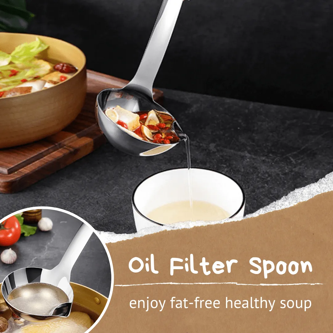 Grease Remover - Healthy Oil Filter Spoon